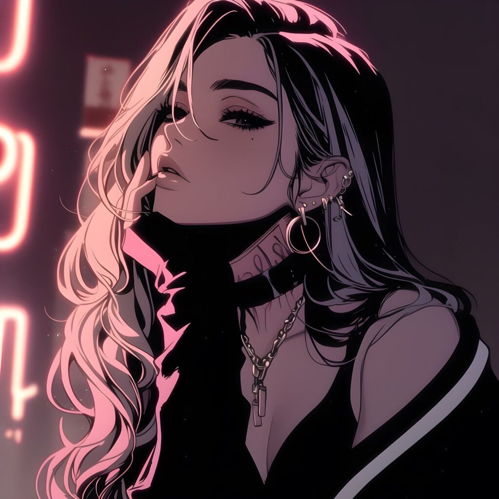 Anime PFP Female β Get the Hottest Trending Avatars! 66 Anime PFP Female β Get the Hottest Trending Avatars! a cartoon of a woman with long hair